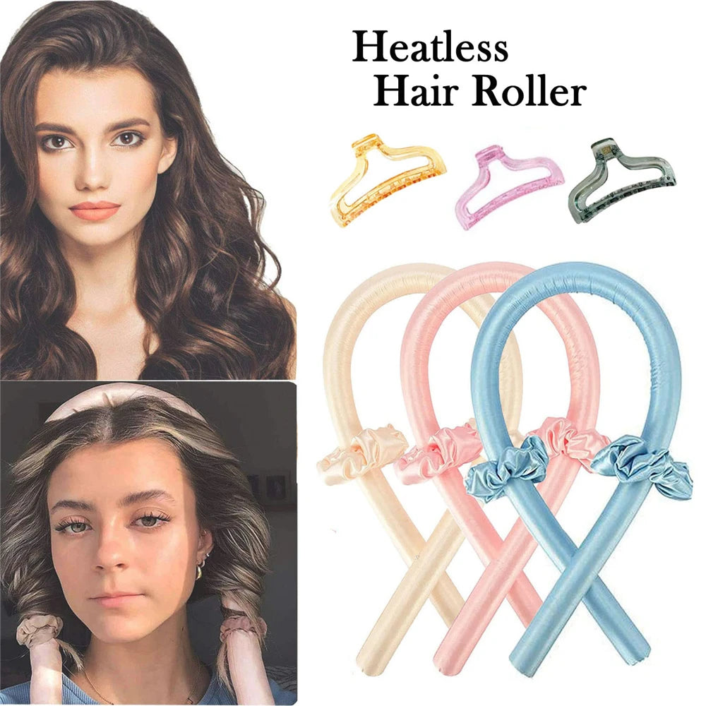 Heatless Silk Ribbon Curling Headband
