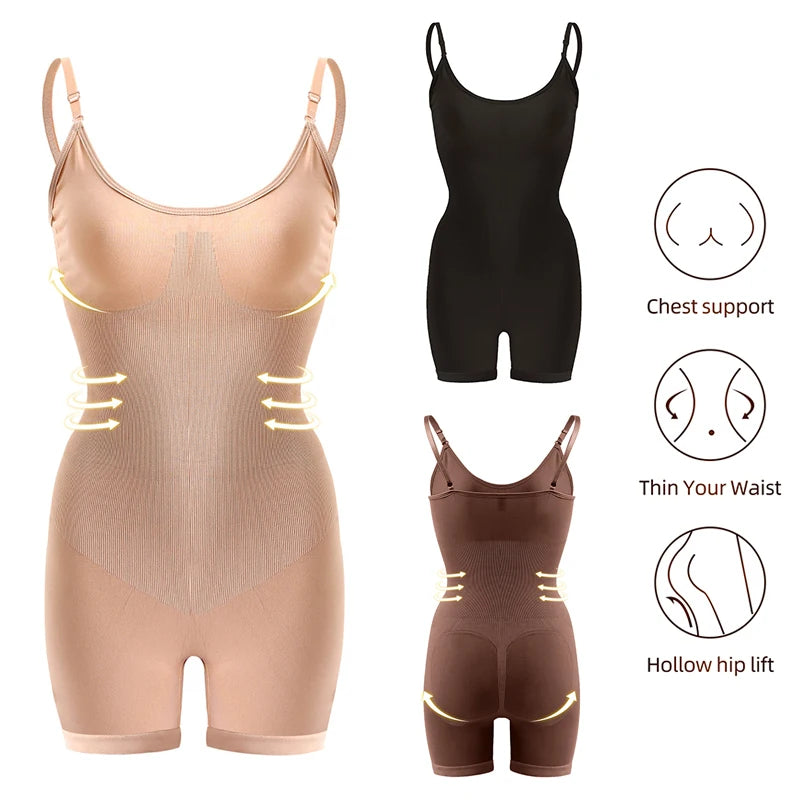 Seamless Compression Slimming Bodysuit