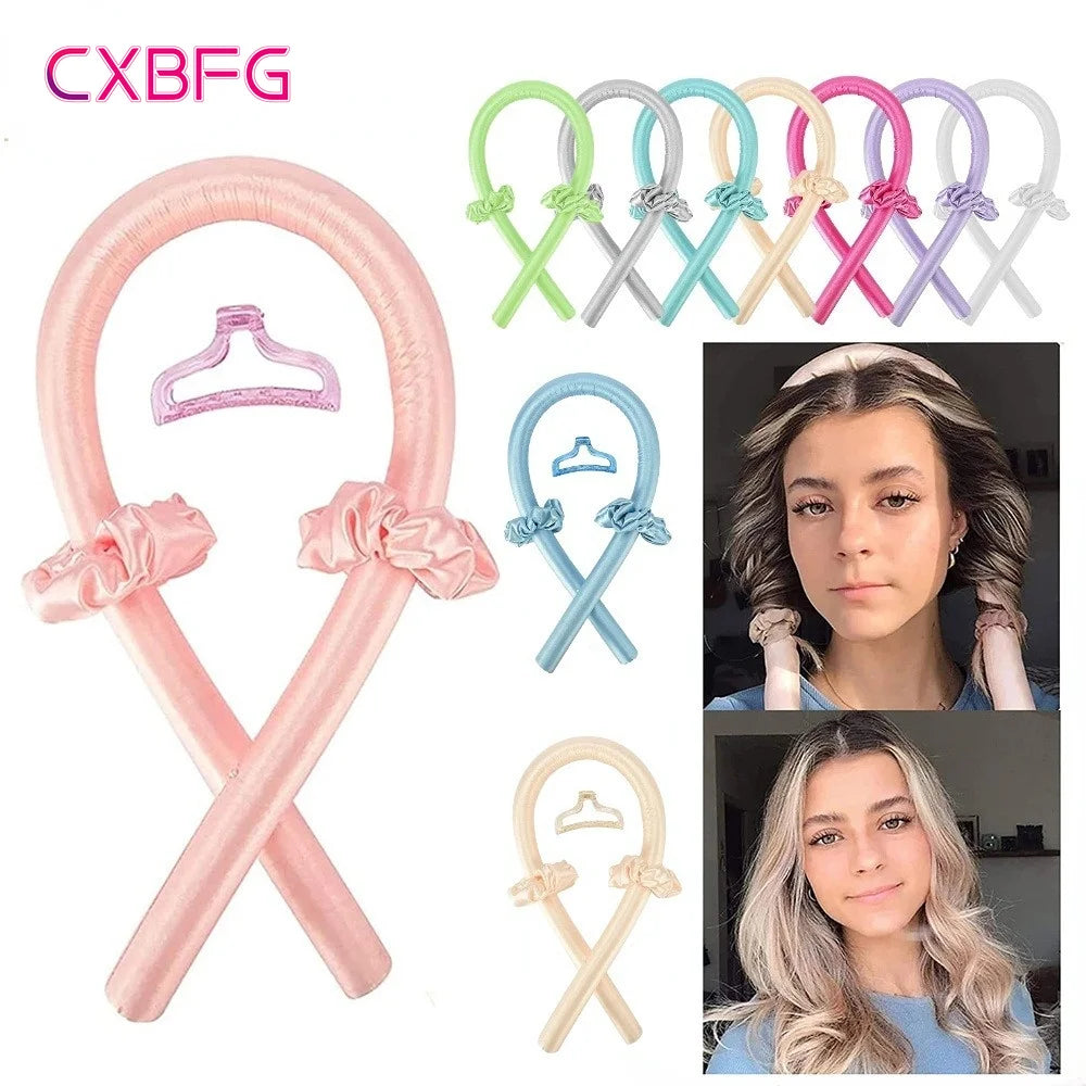 Heatless Silk Ribbon Curling Headband